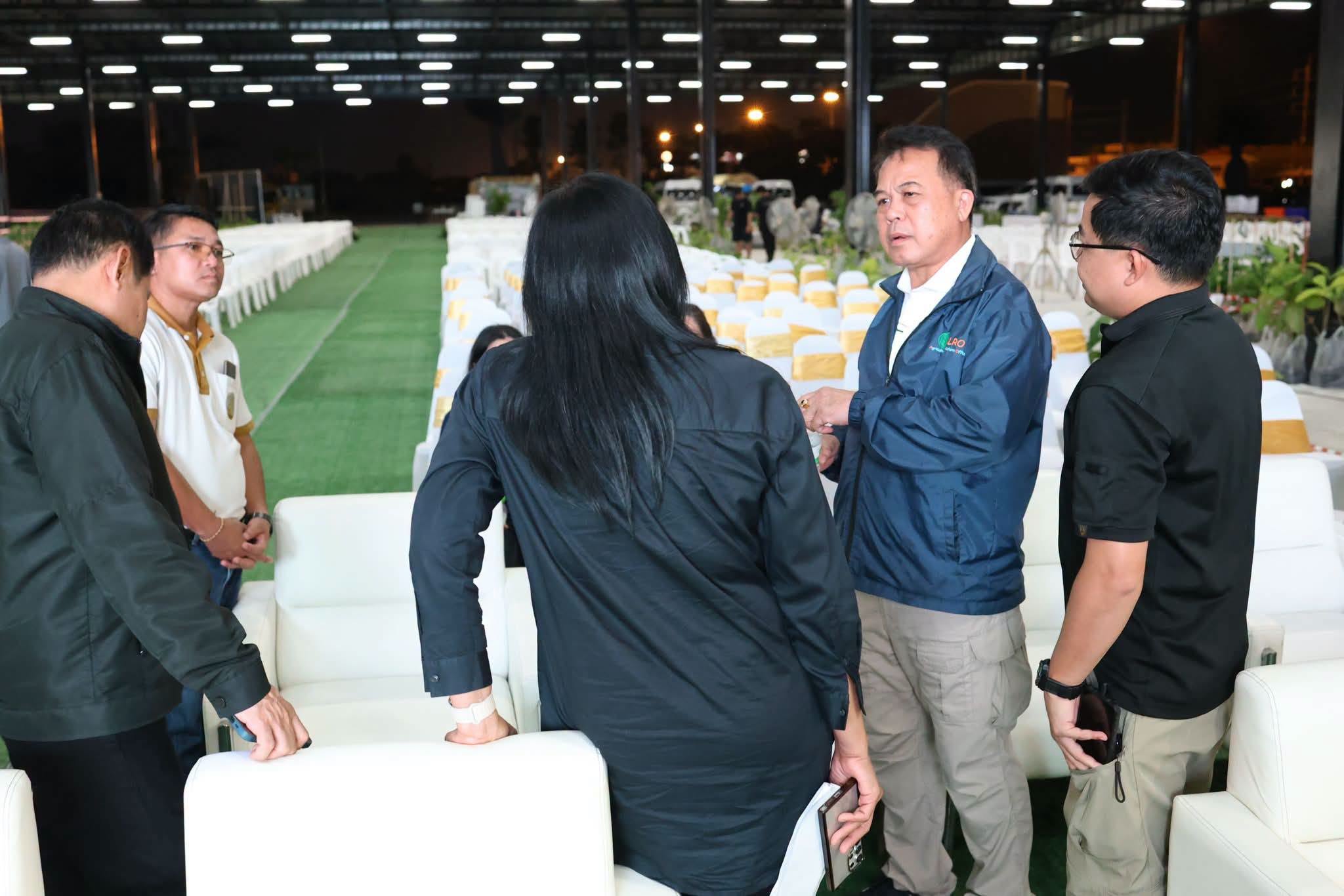 title - รองเลขาธิการ ส.ป.ก. ลงพื้นที่ตรวจเยี่ยมการเตรียมความพร้อม จัดโครงการ 